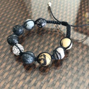 Marble Colored Adjustable Bracelet